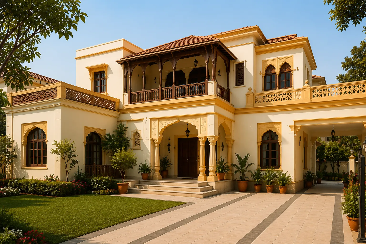 Villa painting service